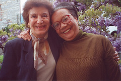 Mahnaz Afkhami with Marian Wright Edelman